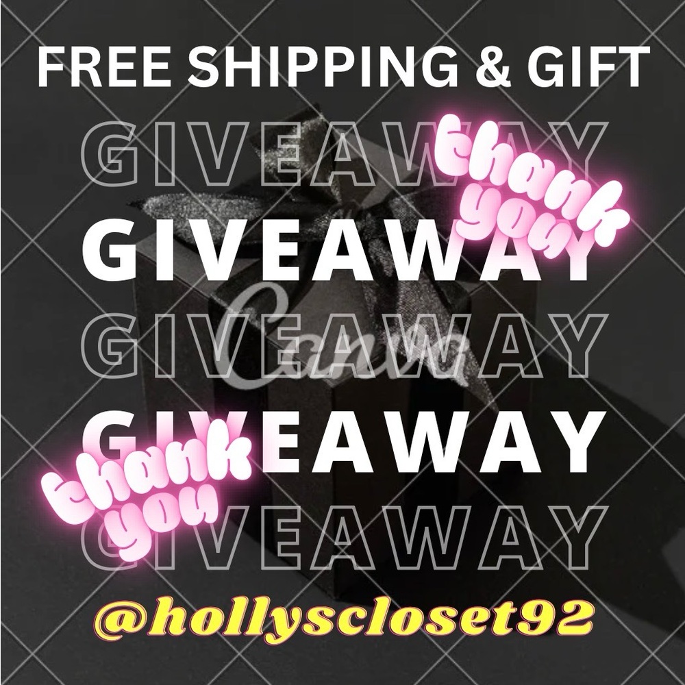 Black and Silver Giveaway Item
